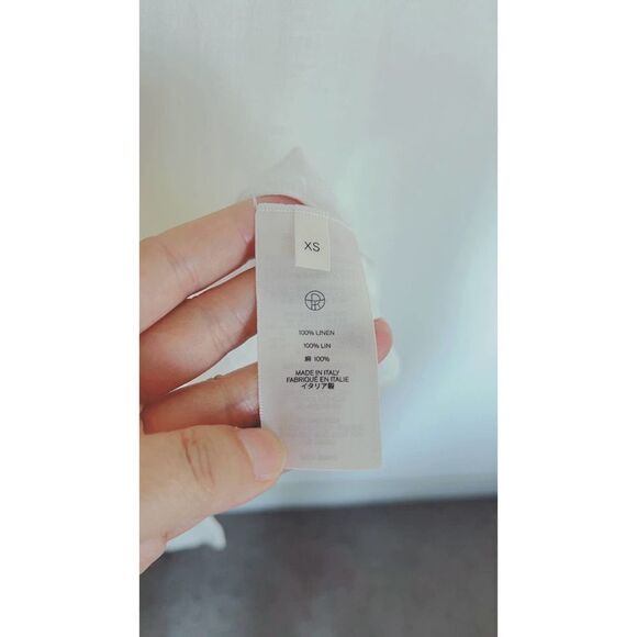 The Row betrays linen midi dress ivory XS - Picture 11 of 12